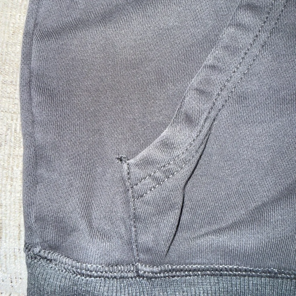 THE BOAT MONKEY Men's Gray Zip-Up Hoodie SIZE XS